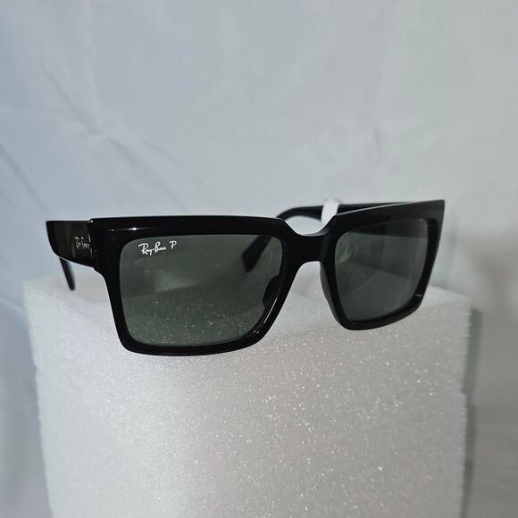 Ray-Ban P Invernes(54-18) Sunglasses Made in Italy Unisex Polarized color: Black - Picture 1 of 4